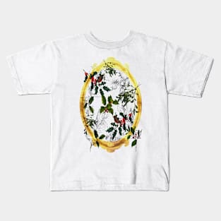 Holly and Mistletoe Kids T-Shirt